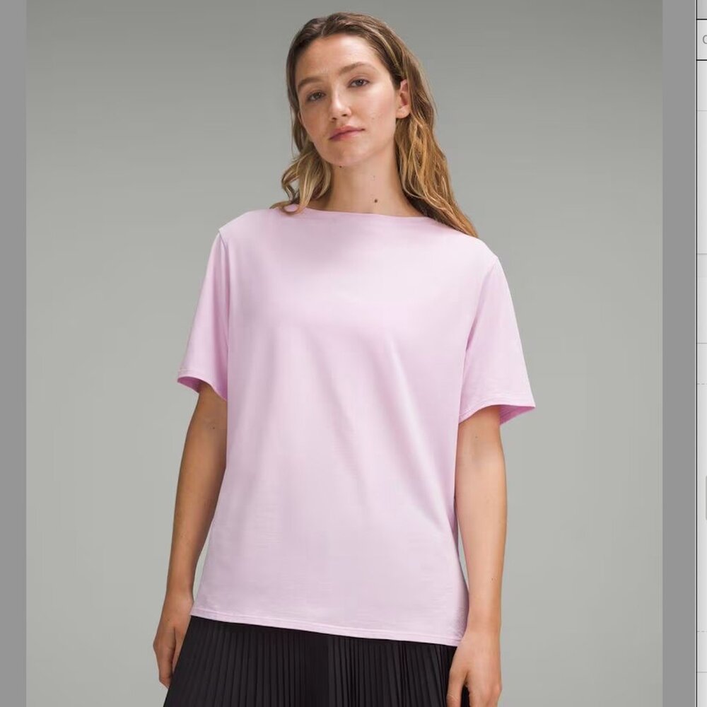 Lululemon Relaxed-Fit Boatneck T-Shirt